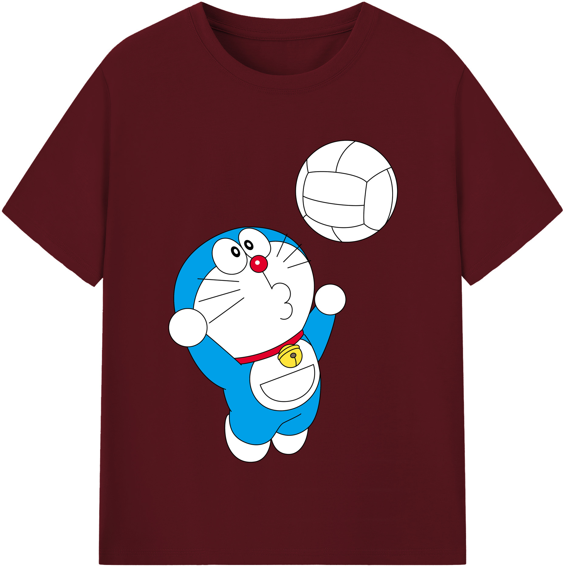 （画像用） ドラえもん Doraemon 綿100％半袖Tシャツ（フロントプリント）